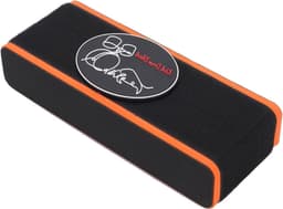 Basdrum Anker - Kick Block - Stabiliteit Optredens - Antislip Grip - 25 cm - Oranje — thumbnail 1