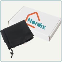 NORDIX Waszak Groot XL - 60x90CM - Waszakken - 6 Stuks - Laundry Bag - Wasnet - Waszakje - Treksysteem - Trekbandsluiting - Polyester - Schoenenzak - BLACK — thumbnail 4