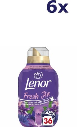 Lenor Fresh Air Maneschijn Wasverzachter - 6 x 36 Wasbeurten - 6 x 504ml — thumbnail 2