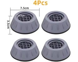 TDO Anti-Vibratie Voetkussens – Set van 4 stuks