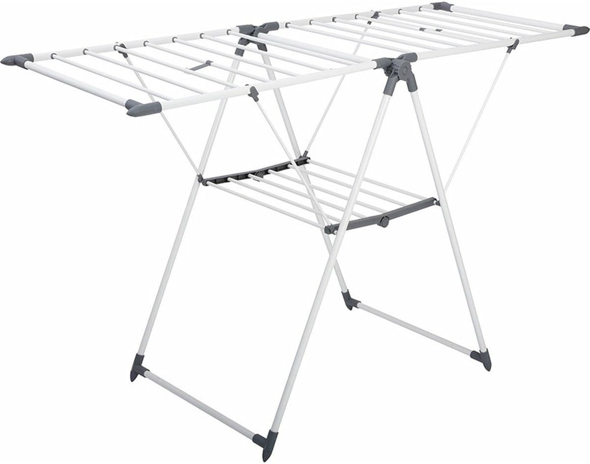 Five Wasrek/droogrek - metaal - 150 x 61x 96 cm - staand/inklapbaar — afbeelding 1