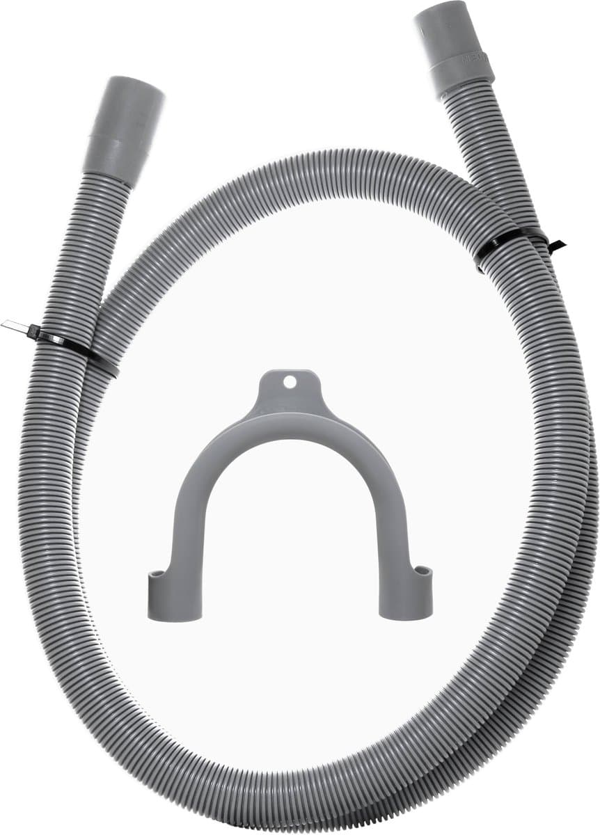 Dparts afvoerslang 1,5m - 19x22mm - voor wasmachine en vaatwasser - inclusief bocht - universeel afvoer waterslang - 150cm - 1,5 meter — afbeelding 1