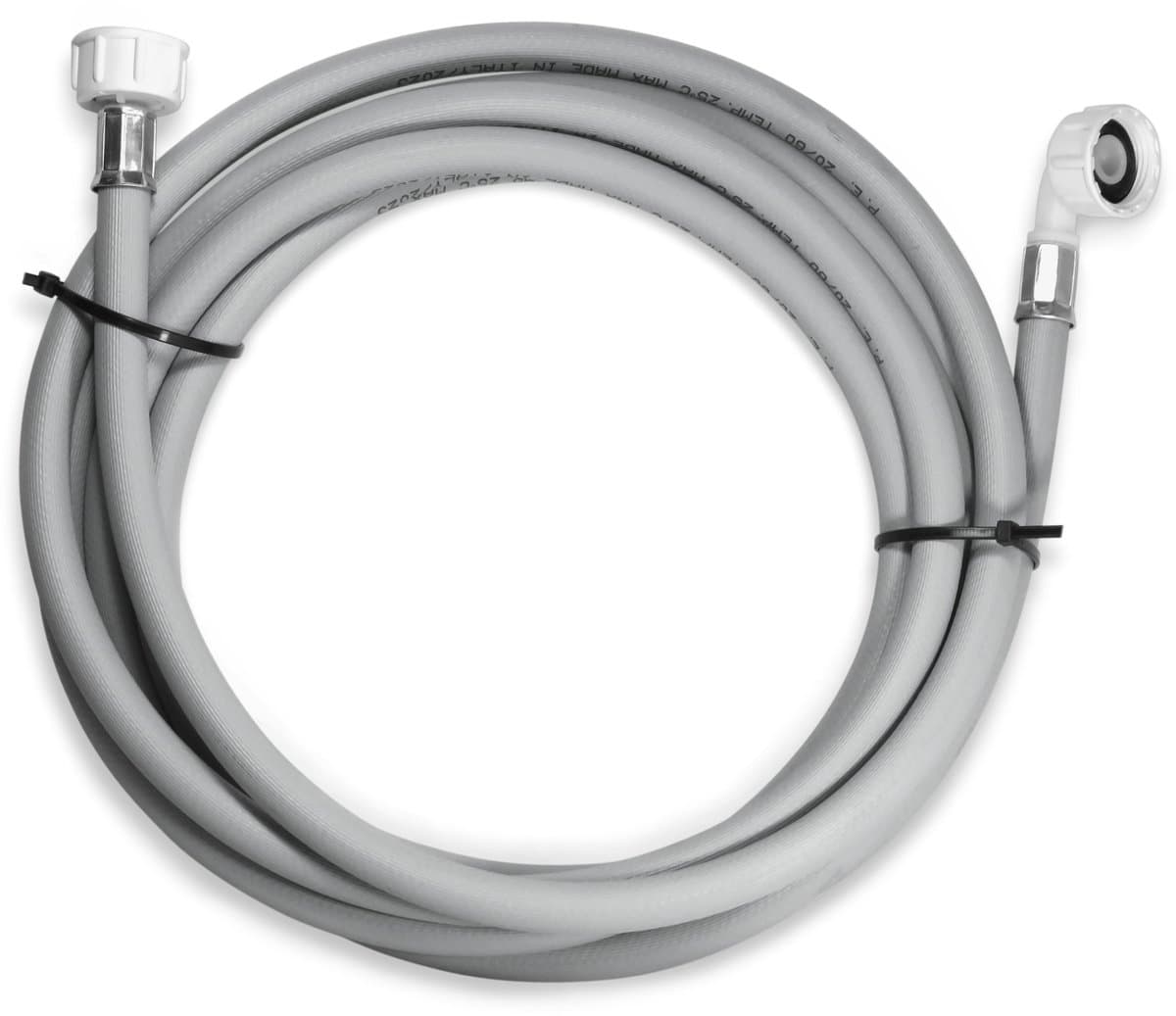 Dparts 5m wasmachine aanvoerslang - geschikt voor Bosch - AEG - Samsung - Miele - Siemens - Beko - LG - Whirlpool - Zanussi - waterslang - vaatwasser toevoerslang - wasmachineslang - 500cm - 5 meter — afbeelding 1