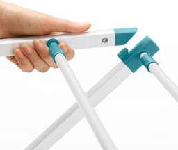 Droogrek Uittrekbaar en Compact - 7,5 Meter Droogruimte in Turquoise — thumbnail 5