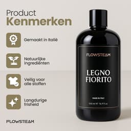 Legno Fiorito wasparfum van Flowsteam® - Italiaanse Wasparfum - 500ML — thumbnail 3