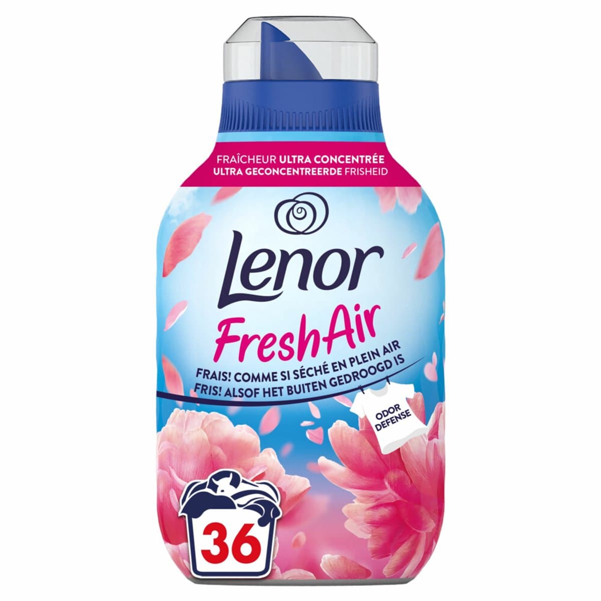 Lenor Wasverzachter Fresh Air Bloesem 36 Wasbeurten - 504 ml — afbeelding 1