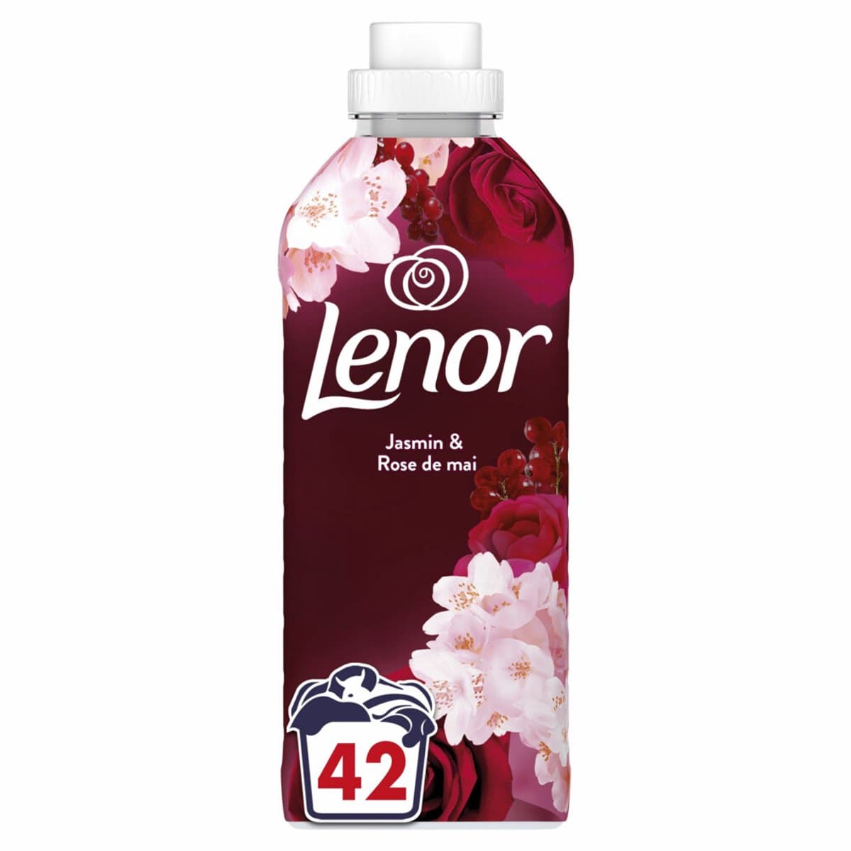 Lenor Wasverzachter Jasmijn en Rose de Mai 42 Wasbeurten - 882 ml — afbeelding 1