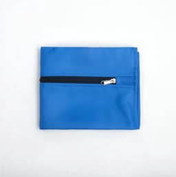 Waszakken voor huisdieren - Waszakken van twill polyester - Grote waszakken met rits - Voorkomt dat waszakken verstopt raken door dierenhaar - Waszakken voor huisdierendekens - Geweldig voor honden en katten (70x80cm) - blauw-L — thumbnail 2