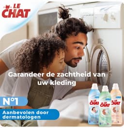 Le Chat Wasverzachter - Fresh & Care - Gevoelige Huid - Zachtheid en Comfort - Tegen Huidirritaties - Voordeelverpakking - 12 x 40 Wasbeurten — thumbnail 4