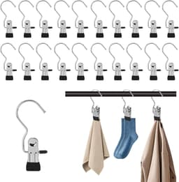 20 multifunctionele clips voor schoenen, kleding en accessoires - Ruimtebesparend en duurzaam — thumbnail 1