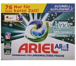 ARIEL Touch of Lenor All IN 1 Universal+ 76 pods — thumbnail 4