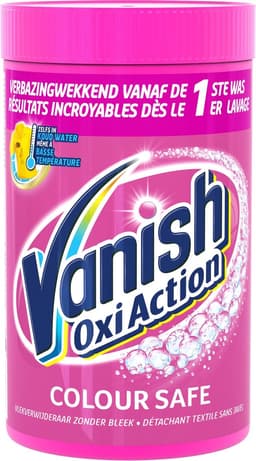 Vanish Oxi Action Colour Safe Base Poeder - Voor Witte en Gekleurde Was - 1,5kg x3 — thumbnail 2