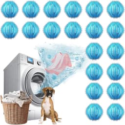 YAGXIG Pet Hair Removal Balls - Mini Ball Pluizenverzamelaar - Pluizenverzamelaar voor de wasmachine - Verwijdert effectief katten- en hondenhaar van kleding, lakens en handdoeken - Verpakking van 20 stuks — thumbnail 1