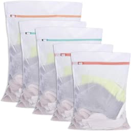Set van 5 Wasnetten voor de Wasmachine - Ideaal voor Kleding, Ondergoed en Delicate Stoffen 30x40/40x50/50x60 cm — thumbnail 1