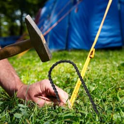 Grondankers voor Trampoline en Tent, 30 cm Lang, Stormbestendige Haringen, Set van 8 — thumbnail 2