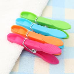 Kleurige en Sterke Plastic Wasknijpers - 72 Stuks, Weerbestendig en Duurzaam voor Buitengebruik — thumbnail 3