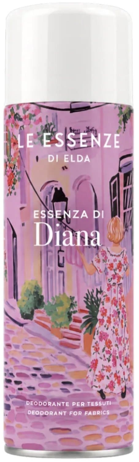 Le Essenze di Elda Textielspray Diana – Kledingparfum en Textielverfrisser voor Kleding en Beddengoed 400ml — afbeelding 1