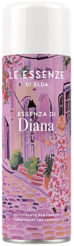 Le Essenze di Elda Textielspray Diana – Kledingparfum en Textielverfrisser voor Kleding en Beddengoed 400ml — thumbnail 1