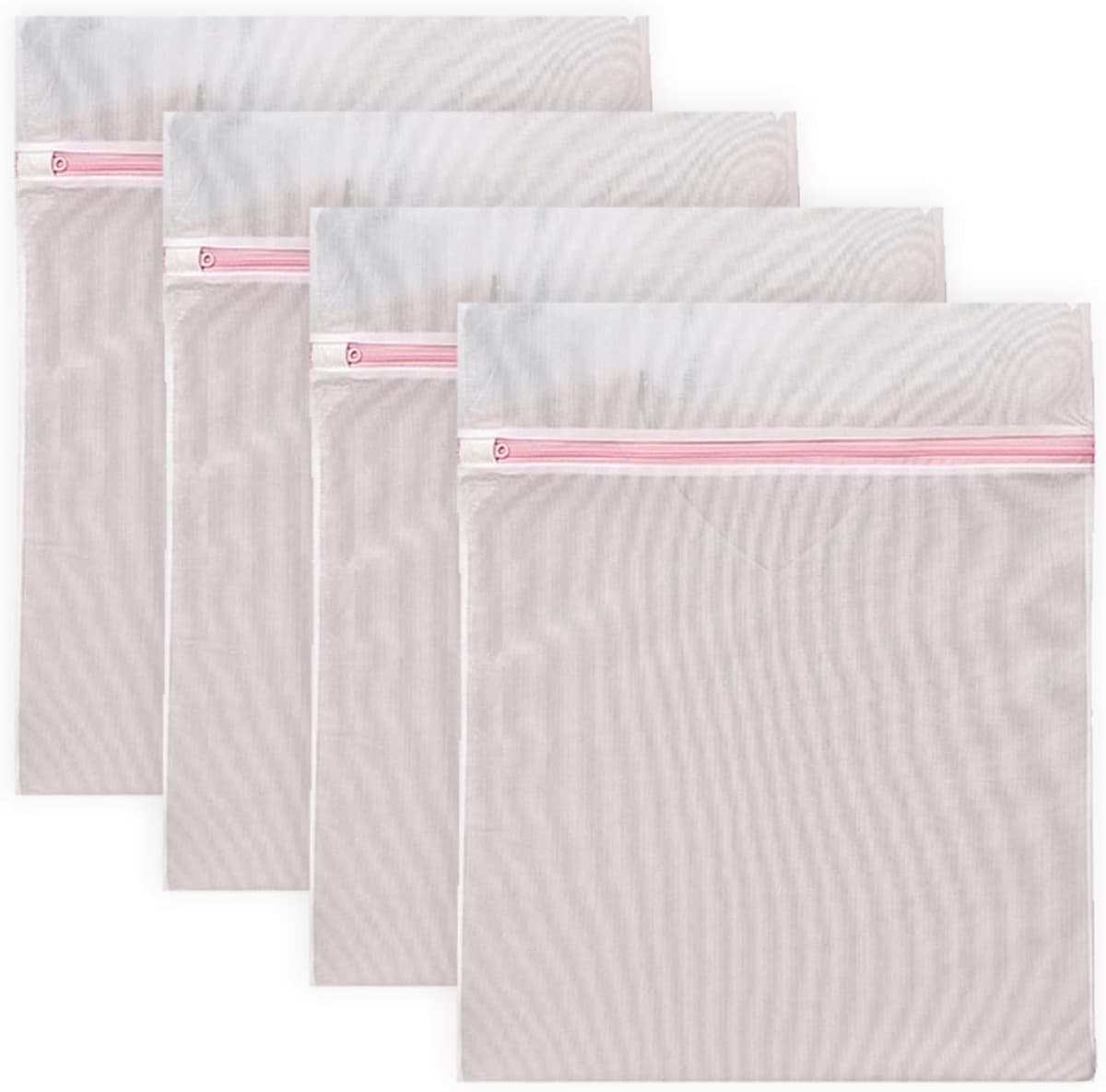 Set van 4 Wasnetten voor de Wasmachine - Ideaal voor Kleding, Ondergoed en Reisgebruik - 40cm x 50cm — afbeelding 1