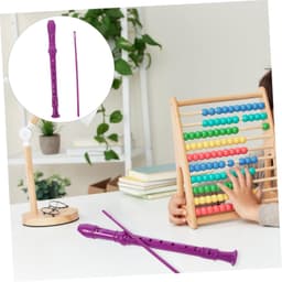 1set Sopraanblokfluit Voor Beginners Met Schoonmaakstaaf Opbergtas Veilig Materiaal Geluid Geschikt Voor Muziekliefhebbers Jonge Spelers — thumbnail 2