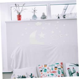 1set Maan Cloud Muurdecoratie Stickers Zilveren Acrylaat Maanvormige Wanddecoratie Voor Woonkamer Badkamer Slaapkamer Herbruikbaar Eenvoudig Aan Te Brengen — thumbnail 2