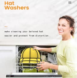 Cap Washer - 2 Stuks - waszakken - veelzijdig en krachtig - voor wassen drogen vormbehoud en opbergen - met vijfbandensysteem - veilige fixatie - breekvast en vormvast - voor Baseballpetten, Sportpetten en Petonderhoud Zonder Vervorming — thumbnail 2