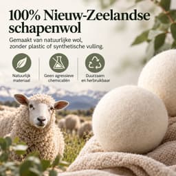 Drogerballen – 6 Stuks XL – Herbruikbare Droogballen voor Wasdroger – Verkort Droogtijd – Minder Energieverbruik – Anti-Kreuk — thumbnail 3