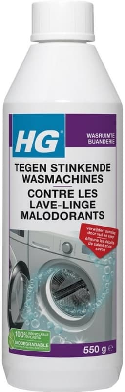 2 x HG - Tegen Stinkende Was - Verwijdert Aanslag Door Vuil & Zeep - 550 g - Voordeelverpakking - 2 stuks — thumbnail 3