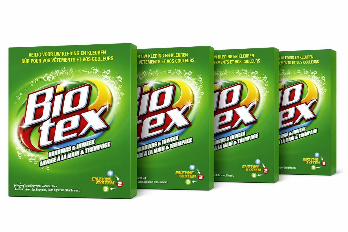 Biotex Handwas & Inweek Poeder 720 gr - Voordeelverpakking - 4 stuks — afbeelding 1
