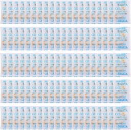 100Pcs 2 Gram Silicagel Pakketten, Kleurindicatie Food Grade Droogmiddel Pakketten, Silicagel Droogmiddelen Packs voor Opslag Vochtabsorberende Voedsel Opslag — thumbnail 1