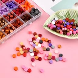 Octagonale Wasbolletjes voor Kaarsen en Trouwhuwelijksuitnodigingen - 600 Stuks in 24 Kleuren met Opbergdoos voor Cadeaukaarten en Enveloppen — thumbnail 5