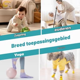 Stop Lijm, 100 ml Helder, Waterdichte Antislip Lijm voor Sokken, Hangers, Tapijten, Badkamermatten, Latexvrij en Waterbasis, Geurloos en Wasbaar — thumbnail 5
