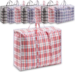 Waszakken 10 stuks - 80 x 60 x 28 cm - Waterdicht met ritssluiting — thumbnail 1