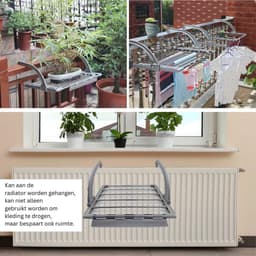 Handdoekrek Radiator - Badkamer - Droogrek - Grijs — thumbnail 4