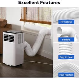 Afvoerslang Ø 150 mm voor airconditioning en afzuigkap - 150 cm verlengingsslang — thumbnail 3