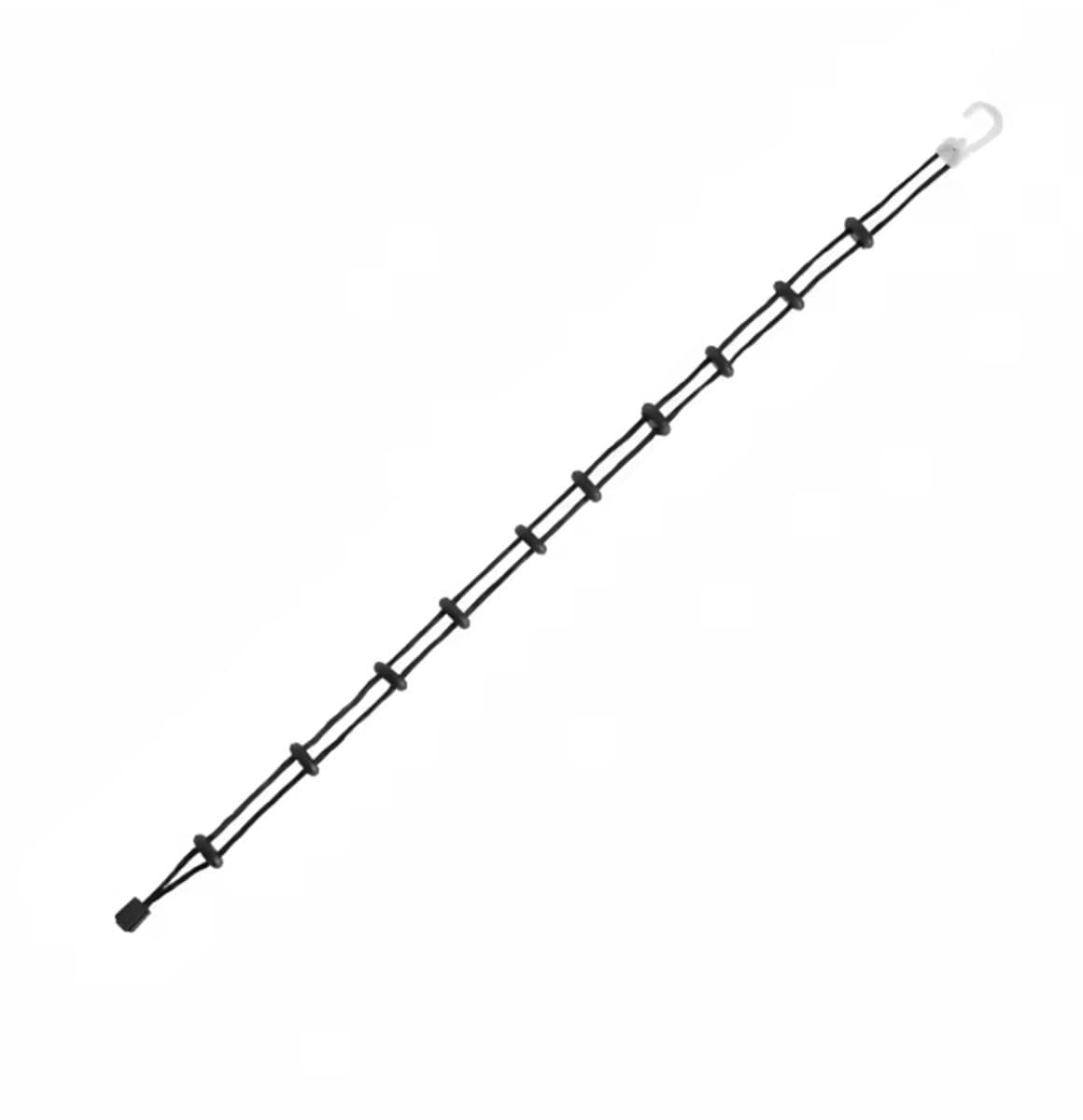 Sokkenlijn voor wasmachine - Sokkenhouder voor in de wasmachine en droger - Sokken bijeen houden - 70CM - 10 paar - Zwart - CHPN — afbeelding 1