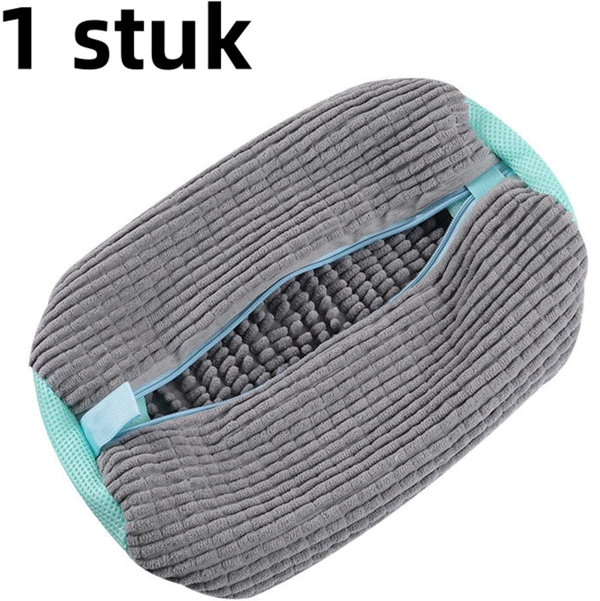 1 stuk - Schoenwaszak - Wasmachine speciale schoenwas anti-deformatie waszak - grijs — afbeelding 1