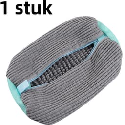 1 stuk - Schoenwaszak - Wasmachine speciale schoenwas anti-deformatie waszak - grijs — thumbnail 1