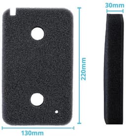 Sponsfilter Geschikt voor Miele 9499230 Wasdroger - 2-pack — thumbnail 2