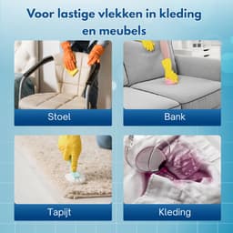 6x 3G Professioneel Vlekreiniger 500 ml - Vlekverwijderaar - Vlekverwijderaar Kleding - Vlekken Reiniger - Textiel Reiniger - Tapijtreiniger - Hardnekkige Vlekken - 6-pack — thumbnail 3