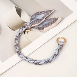 Telefoon - Sieraad - Hanger - Gsm - Ketting - Pols - Handvat handtas - Handtas - Sjaal - Sjaaltje - Decoratie - Licht Blauw — thumbnail 1