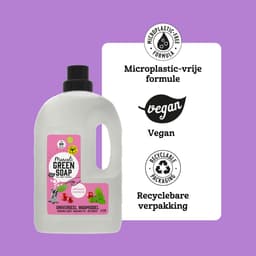 Marcel's Green Soap Universeel Wasmiddel - Grootverpakking - Patchouli & Cranberry - 3L - 69 wasbeurten — thumbnail 5