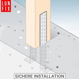 20 Stuks Platte Stalen Betonankers - Ideaal voor Houten Constructies en Verankering — thumbnail 3