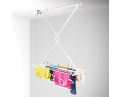 Foxydry Mini 128 cm plafond droogrek - wit - handbediend — afbeelding 1