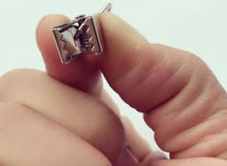 Gordijn Knijpers - Handdoeken Knijpers - Theedoeken Knijpers - RVS - Zilver - 10 Stuks — thumbnail 3