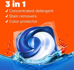 Tide PODS Wasmiddel Caps, Original Scent, 112 Stuks – Krachtige 3-in-1 Reiniging voor Diepe Schoonmaak, Geschikt voor HE & Standaard Wasmachines — thumbnail 2