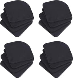 Trillingsdempers wasmachine - Wasmachine voetjes anti trilling vibratie dempers - 16 stuks - Voetjes wasmachine & droger - Anti trillings / vibratie dempers pads - Antislip rubber - Extra dik - Antislipmat — thumbnail 1