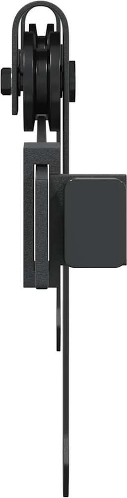 vidaXL - Ophangset - voor - schuifdeur - 244 - cm - koolstofstaal — thumbnail 3