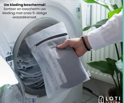 Loti Living Waszakken 5 stuks - Waszakken voor wasgoed - Waszak groot - 16x16 - 25x30 - 30x40 - 40x50 - 50x60 — thumbnail 4