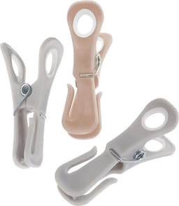 Wasknijpers Plastic 20 stuks - Set - Wasgoedknijpers - Knijpers voor Wasrek - Laundry — thumbnail 3